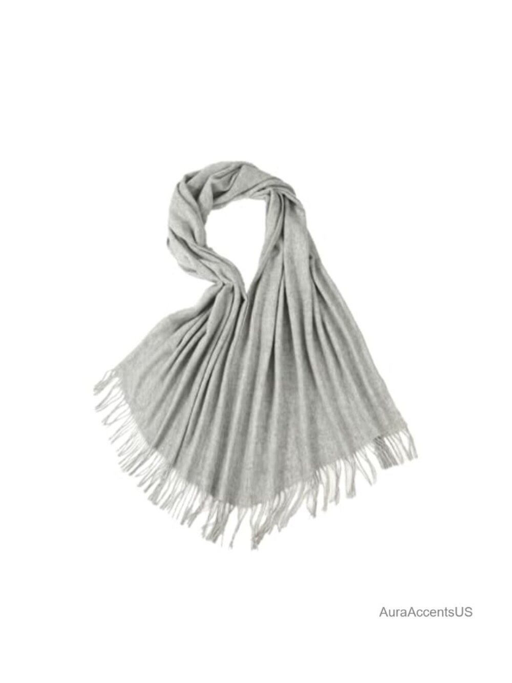 Wool Blend Shawl Wrap Thick Winter Scarf Cold Weather Travel Blanket